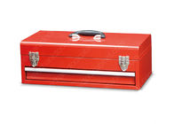 Gaveta de alumínio do punho 1 da gaveta da caixa de ferramentas vermelha do aço frio que imprime a abertura fácil