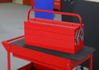 Colora a caixa de ferramentas profissional da garagem do metal customizável com as 5 bandejas para ferramentas da loja