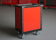 Armário de ferramenta vermelho &amp; preto resistente do mecânico, proteção de rolamento da oxidação do armário de ferramenta