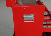 ISO9001 24 armários de ferramenta do metal da garagem da cor vermelha da polegada + caixa de ferramenta combinado