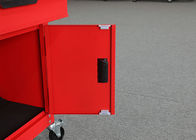 ISO9001 24 armários de ferramenta do metal da garagem da cor vermelha da polegada + caixa de ferramenta combinado