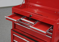 Armário da caixa de ferramenta do rolamento do armazenamento da garagem do metal combinado com porta durável
