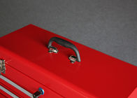 Vermelho pequeno/preto/caixa de ferramentas impermeável azul com punho, caixa de ferramenta dos mecânicos