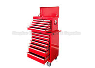 Gavetas vermelhas da garagem 14 680mm armário de ferramenta de 27 polegadas combinado nas rodas