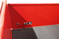 caixa de ferramentas vermelha de 24&quot; 5 gavetas no armazenamento de aço frio da ferramenta de Spcc das rodas com EVA Mat